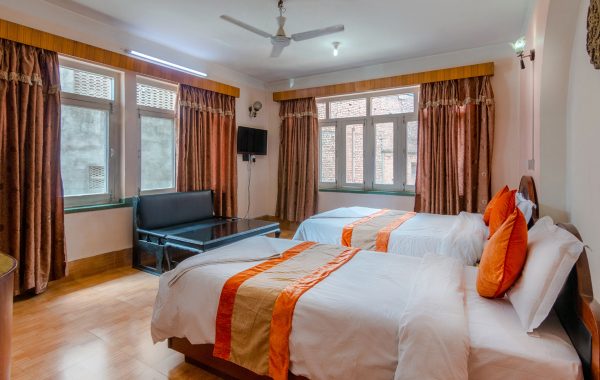 Twin Double Room with A/C